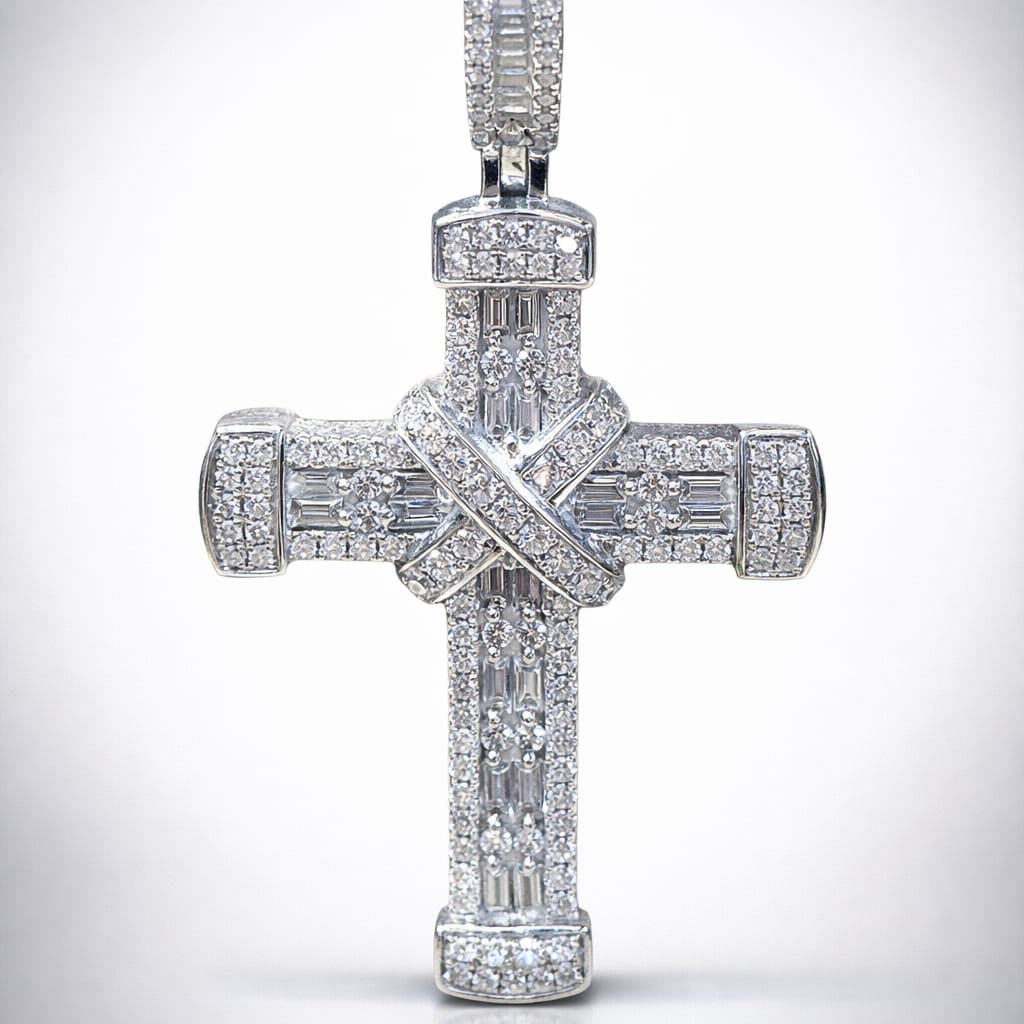 Baguette Wrapped Cross