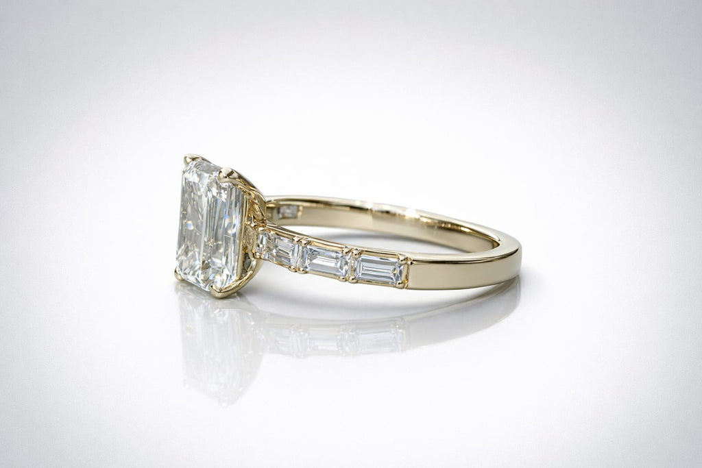 Sara — Lab-Grown Radiant Cut Engagement Ring (D-VS1, 2.27ct)