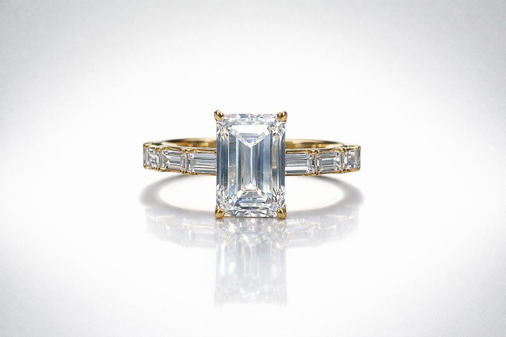 Sara — Lab-Grown Radiant Cut Engagement Ring (D-VS1, 2.27ct)