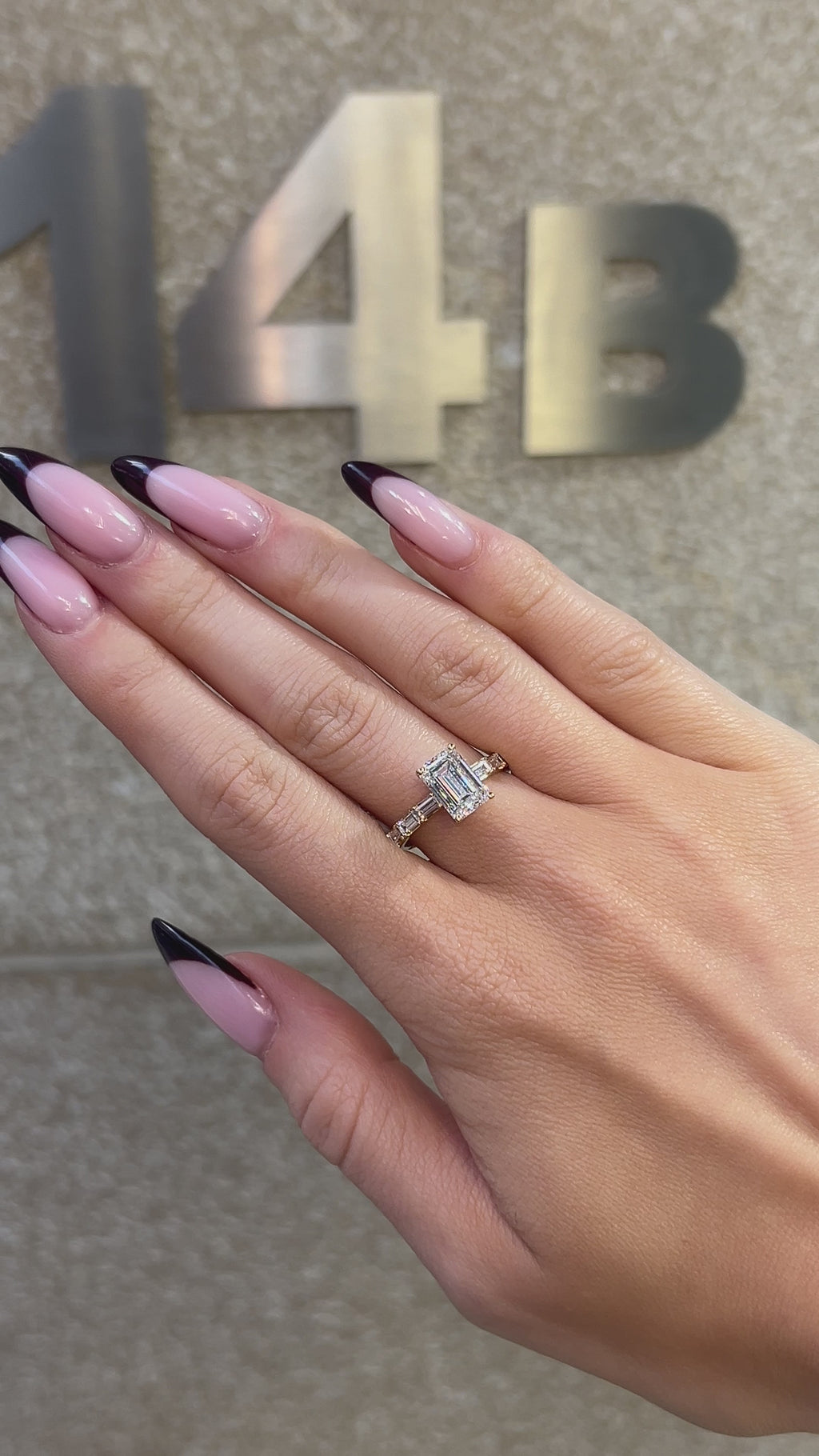 Sara — Lab-Grown Radiant Cut Engagement Ring (D-VS1, 2.27ct)