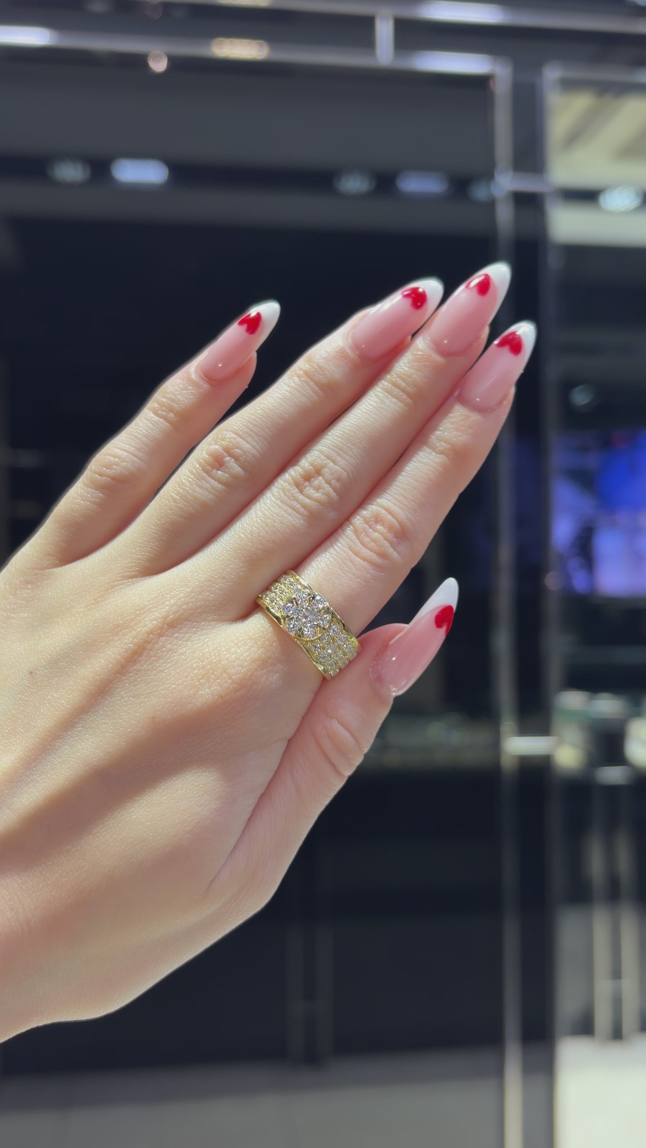 Fiora Diamond Cluster Ring