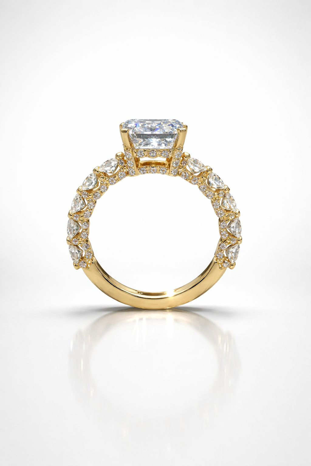 L’Éclat Vendôme – 5.02 ct Emerald-Cut Diamond Ring