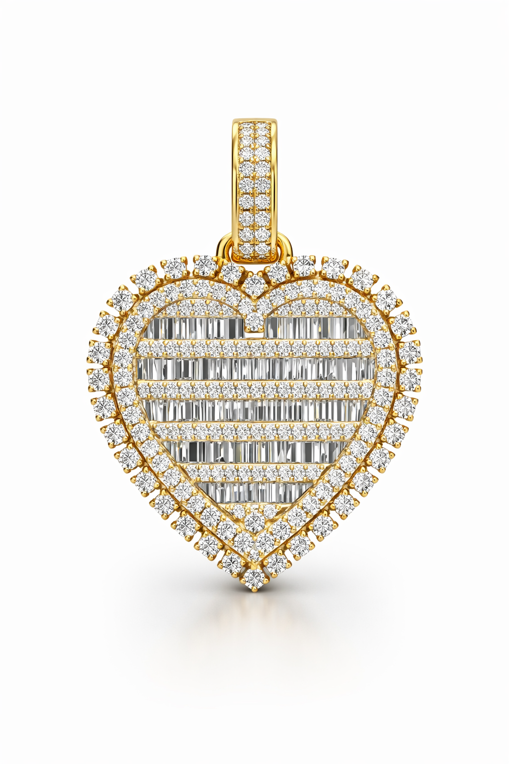 Eternal Heart Diamond Pendant