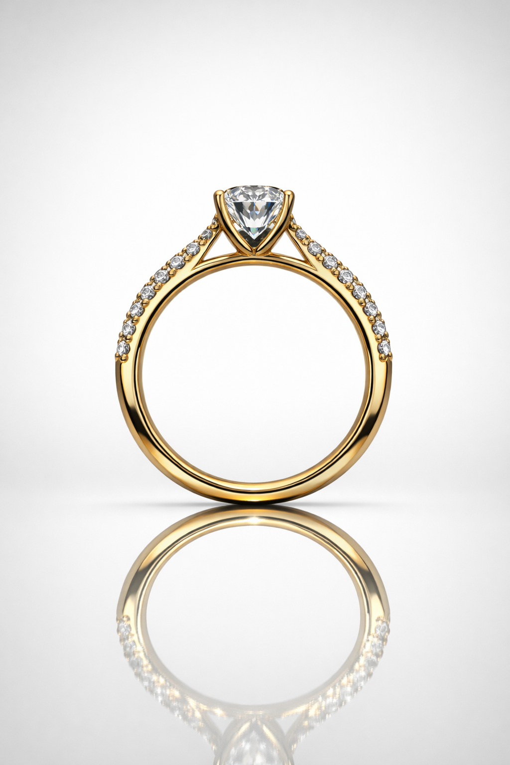 Aurelia Oval 1.50ct Lab grown center diamond