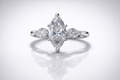 Celeste — 3.57 CT Center, 4.49 CT Total E VVS2 Marquise Diamond Ring