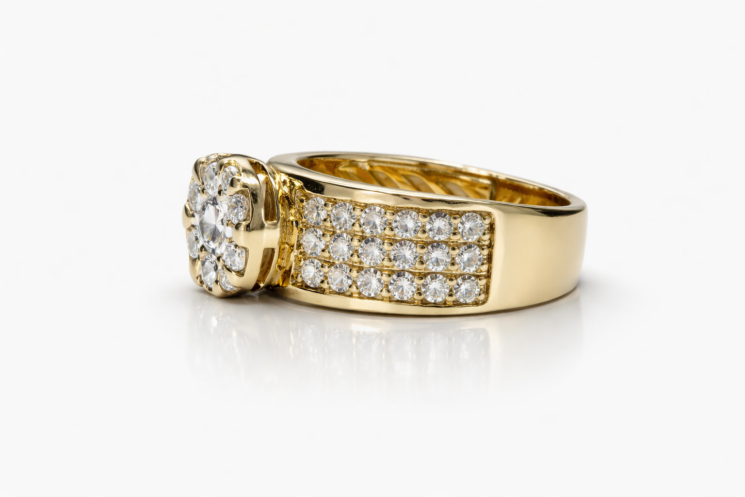 Fiora Diamond Cluster Ring