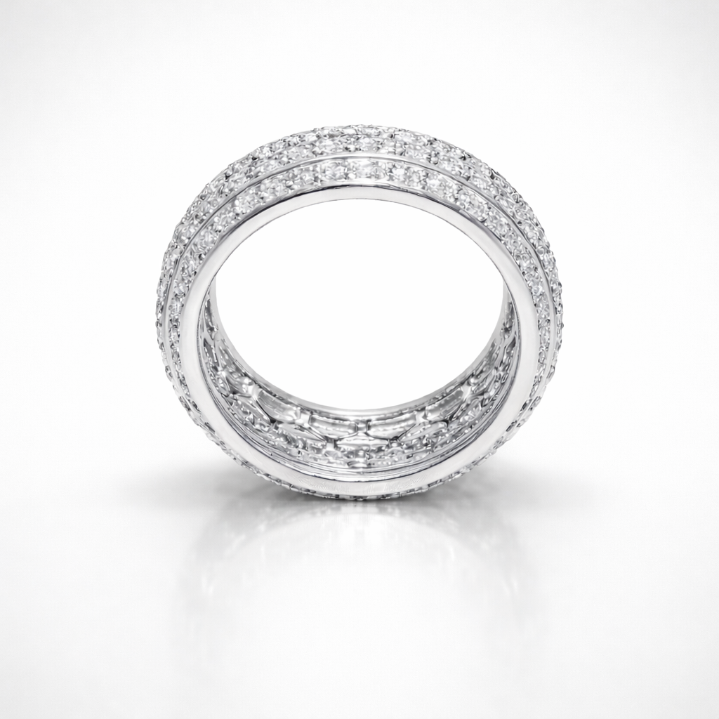 Baguette Men Ring - Natural Diamond Ring – 4.50 CT