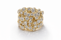 Nugget Diamond Cluster Ring – 3.10 CT