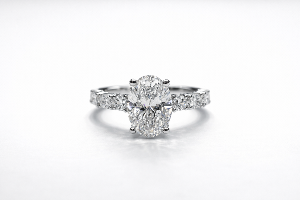 Sophia 3.08 Ct Oval Ring