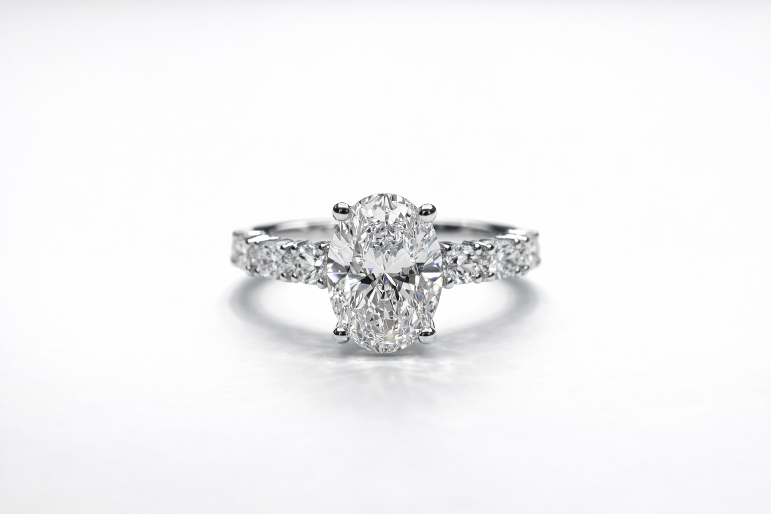 Sophia 3.08 Ct Oval Ring