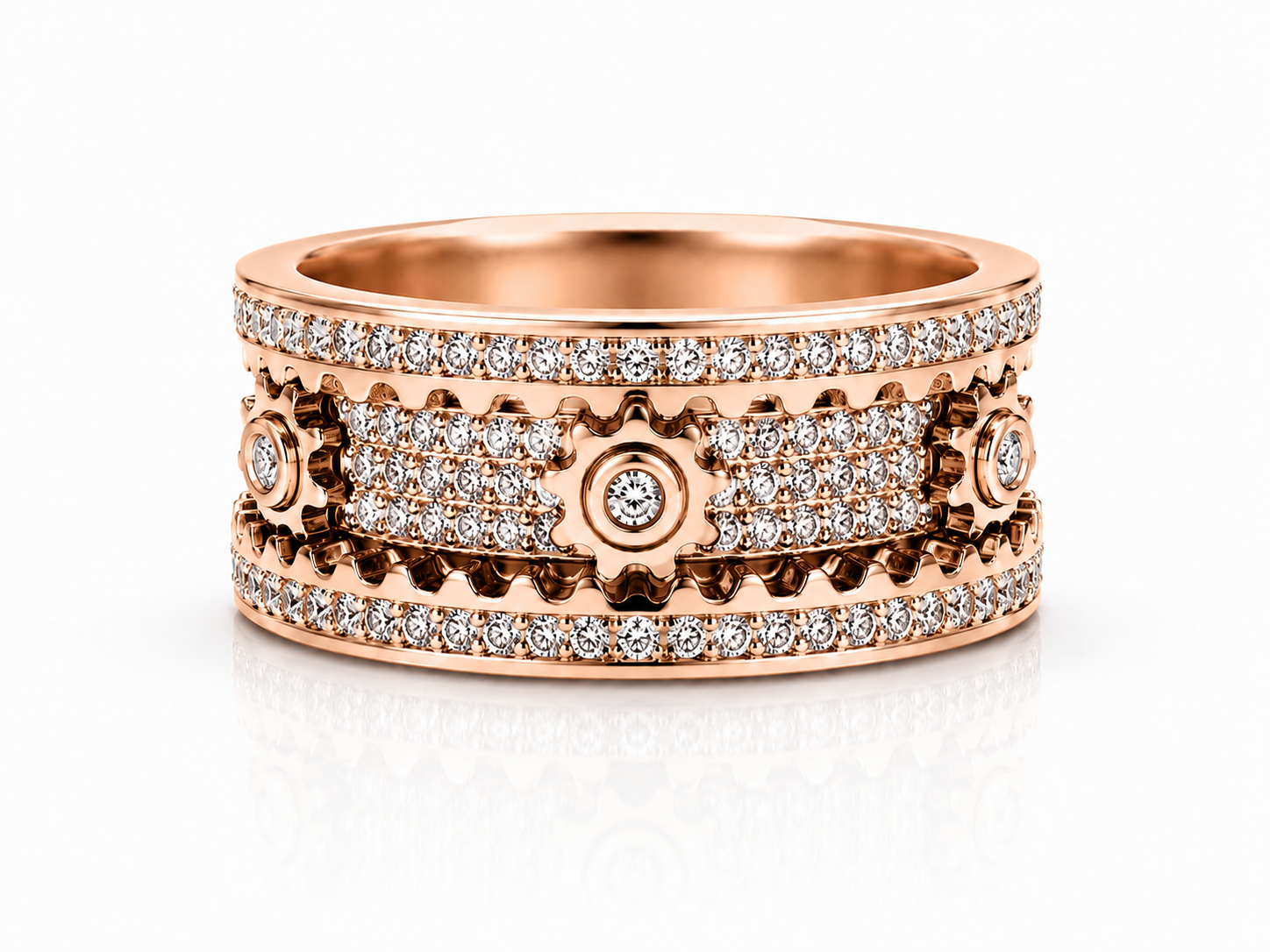 Mechanique Ring Diamond