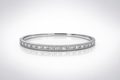“Elena” Diamond Baguette Bangle